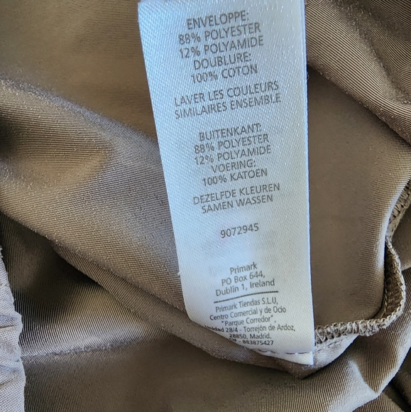 Primark Atmosphere Hooded Anorak Jacket in Olive Green Size UK 12 - Picture 11 of 11